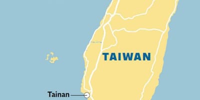 Taiwan tainan kort